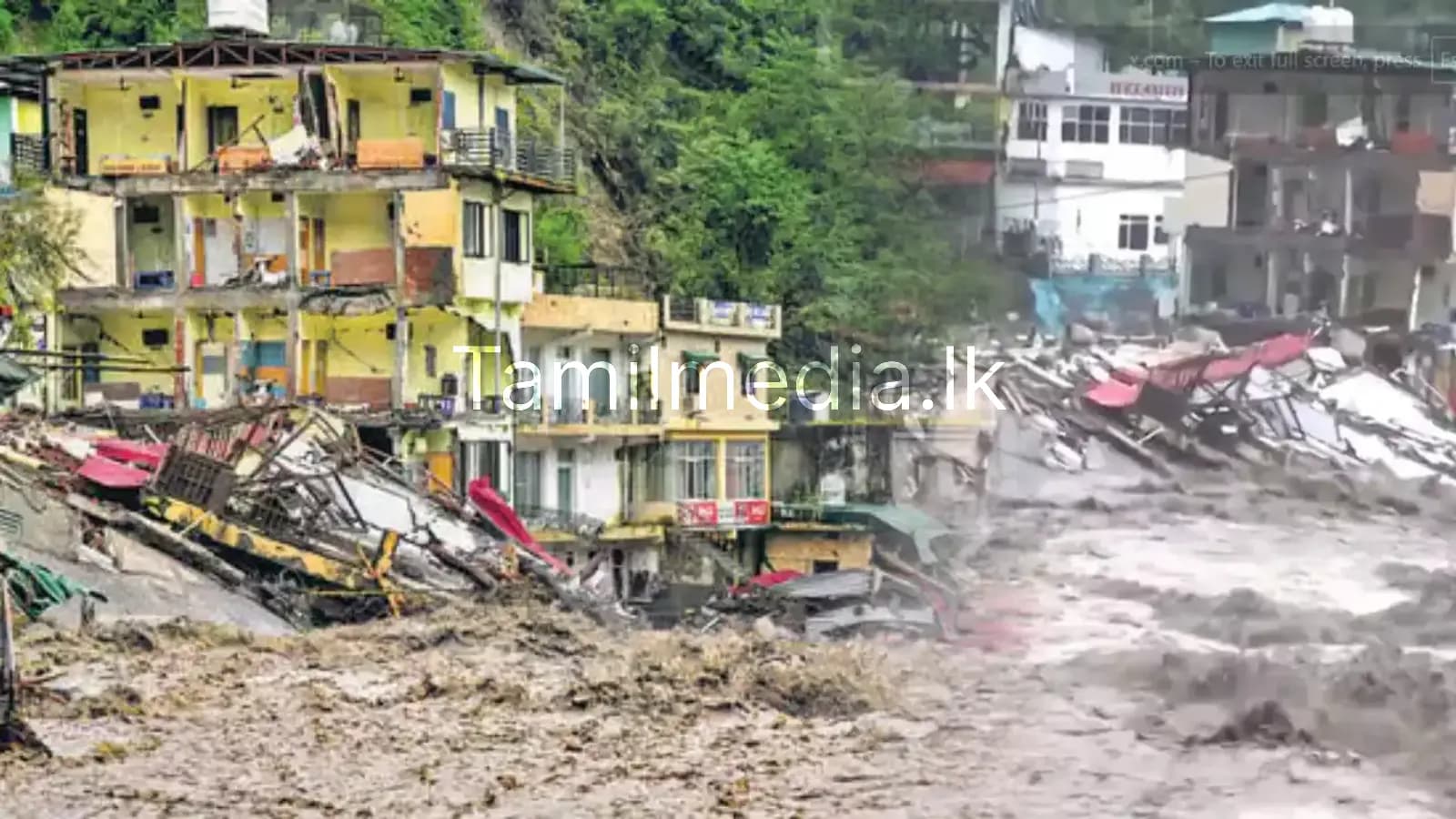 இந்தியாவில் கனமழை பேரழிவு – 15 பேர் பலி, பலரை காணவில்லை