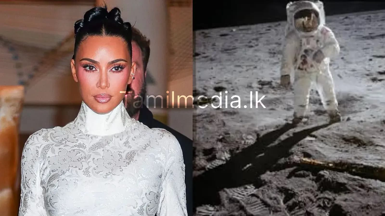 நிலா சென்றது பொய் - கிம் கார்டாஷியனுக்கு NASA பதிலடி