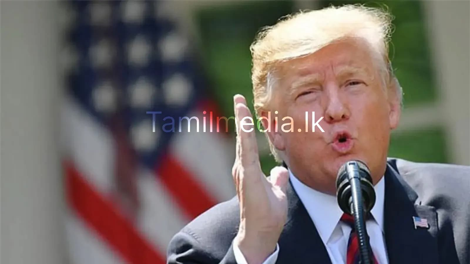 ஹமாஸை அழிப்போம் என டிரம்ப் கடும் எச்சரிக்கை