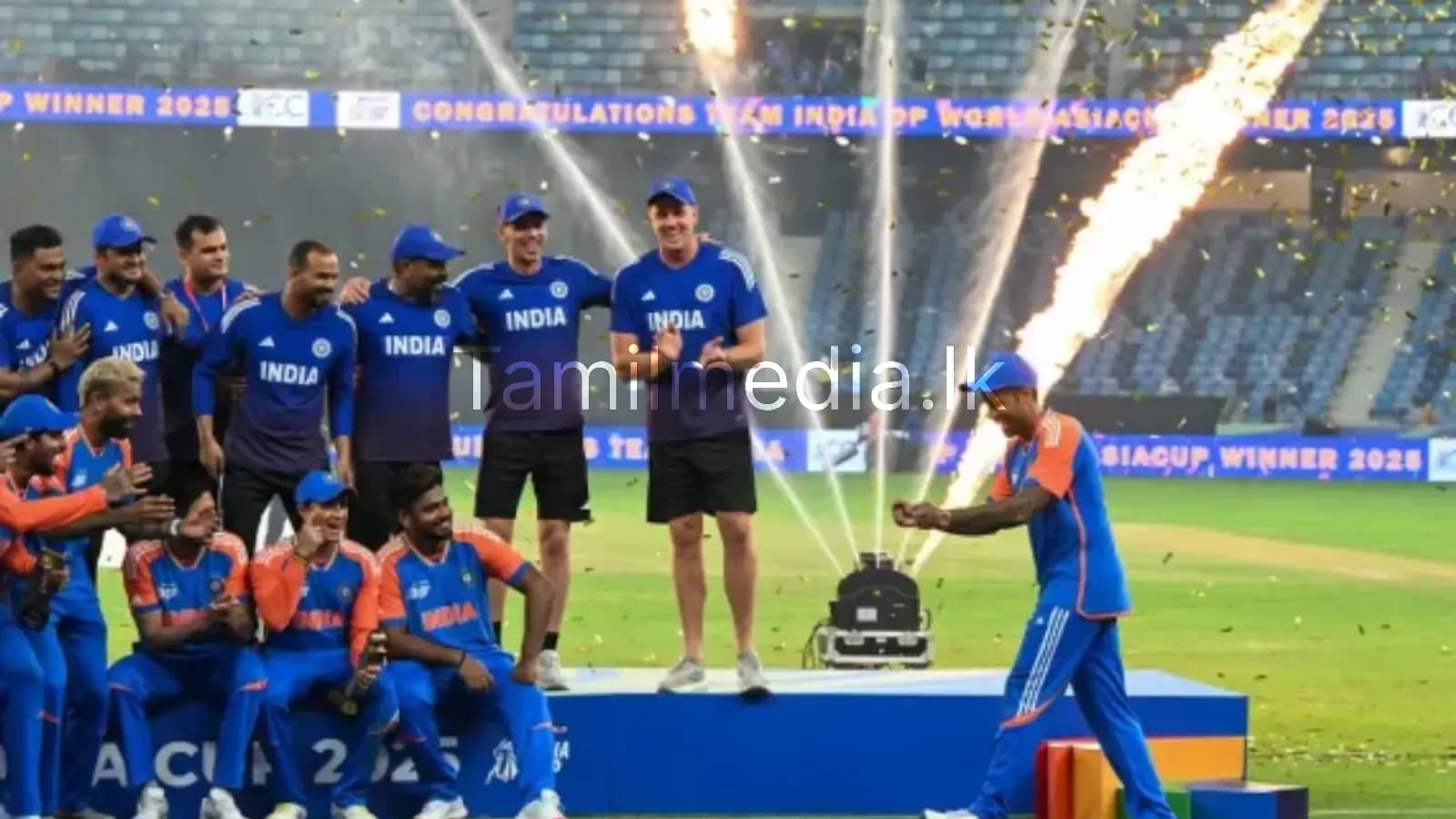 இந்தியாவுக்கு கோப்பை தர மறுப்பு – A.C.Cதலைவர்