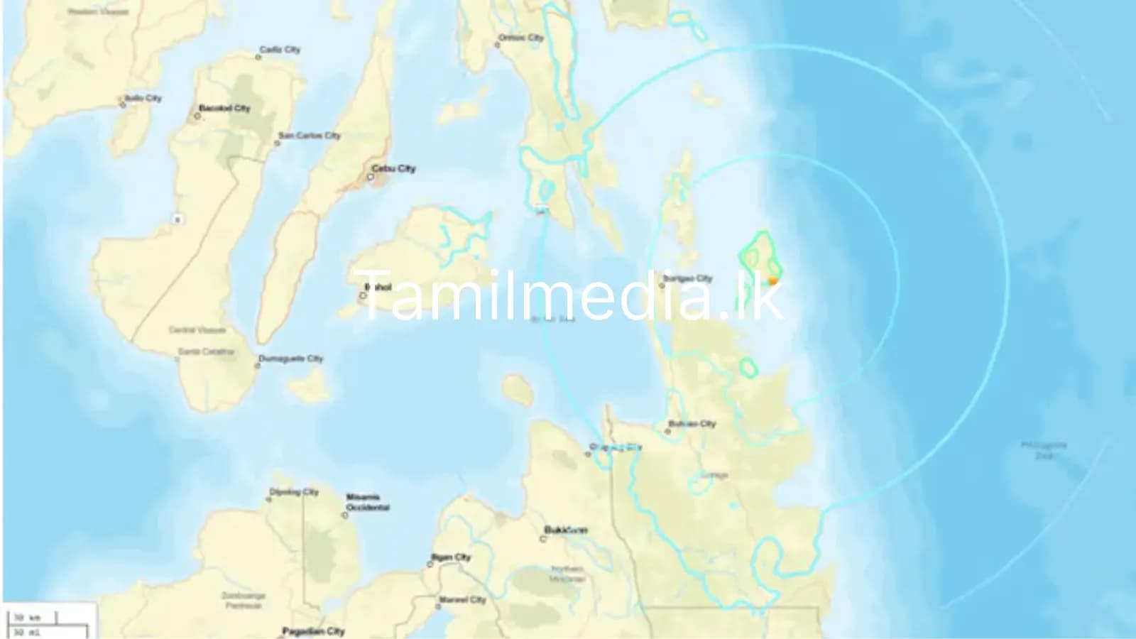 பிலிப்பைன்சில் 6.1 ரிக்டர் நிலநடுக்கம் – மக்கள் அச்சம்