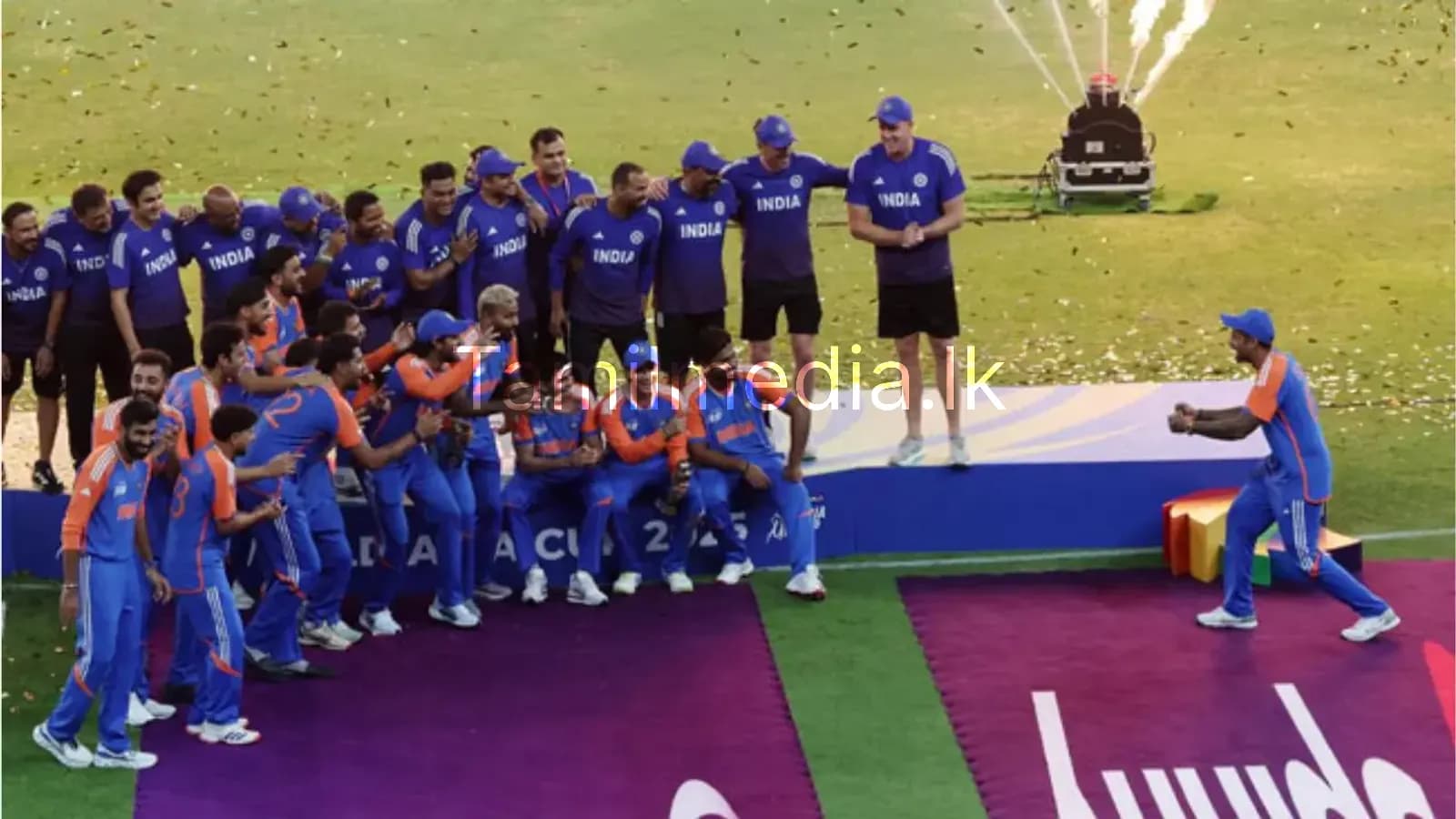 இந்தியா ஆசியக் கோப்பை கோப்பை ஏற்க மறுப்பு