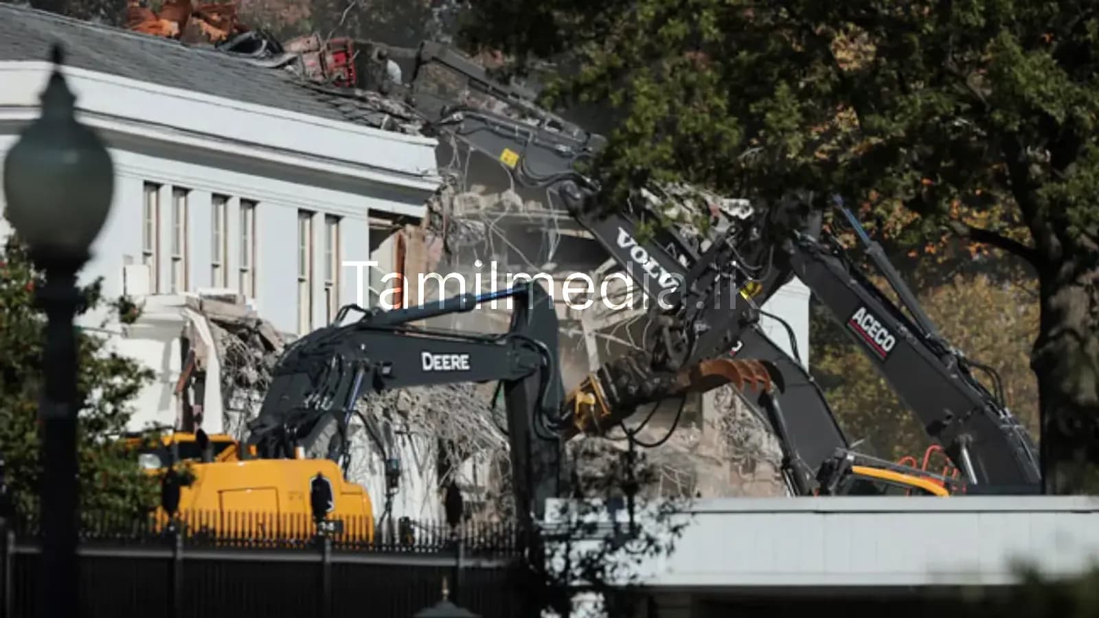 வெள்ளை மாளிகையில் நடன அரங்கம்!