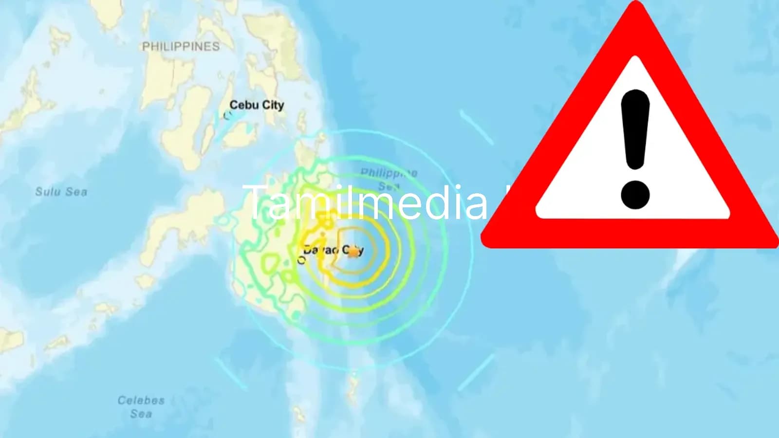 பிலிப்பைன்ஸ் தென்கிழக்கில் சக்திவாய்ந்த நிலநடுக்கம்