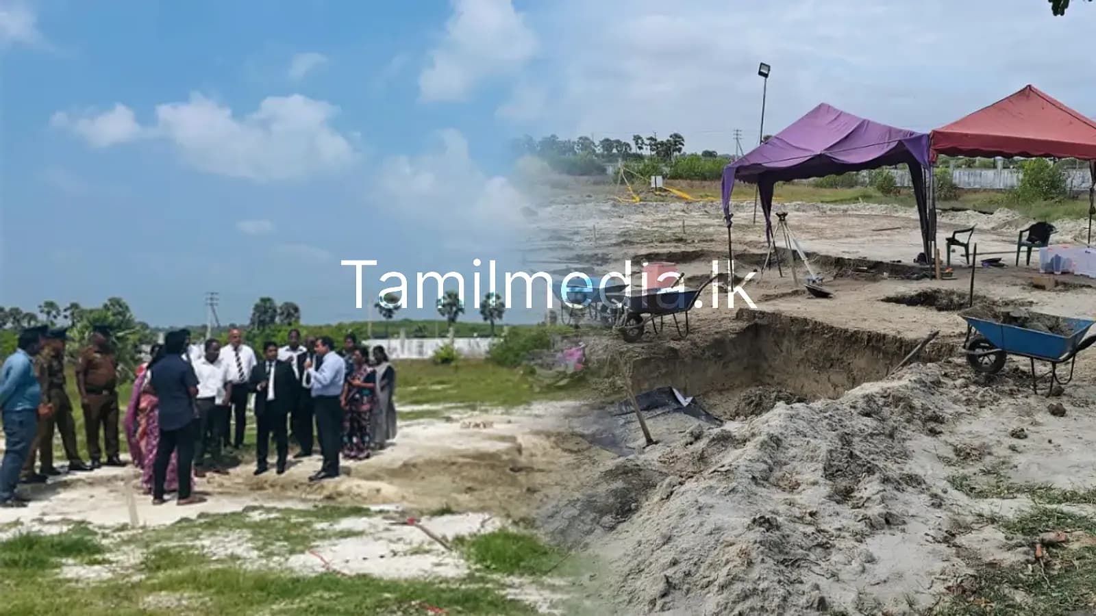 செம்மணி அகழ்வுப் பணி மழையால் நிறுத்தம்